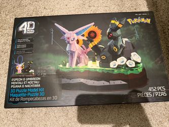 Pokémon Espeon & Umbreon 4D Puzzle