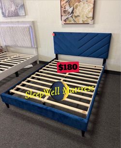 Full size bed frame only