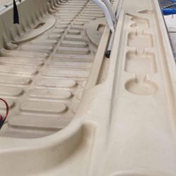 Boat And Trolling Motor 