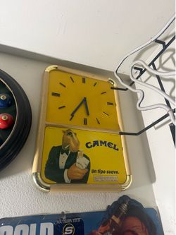 Vintage Joe camel clock
