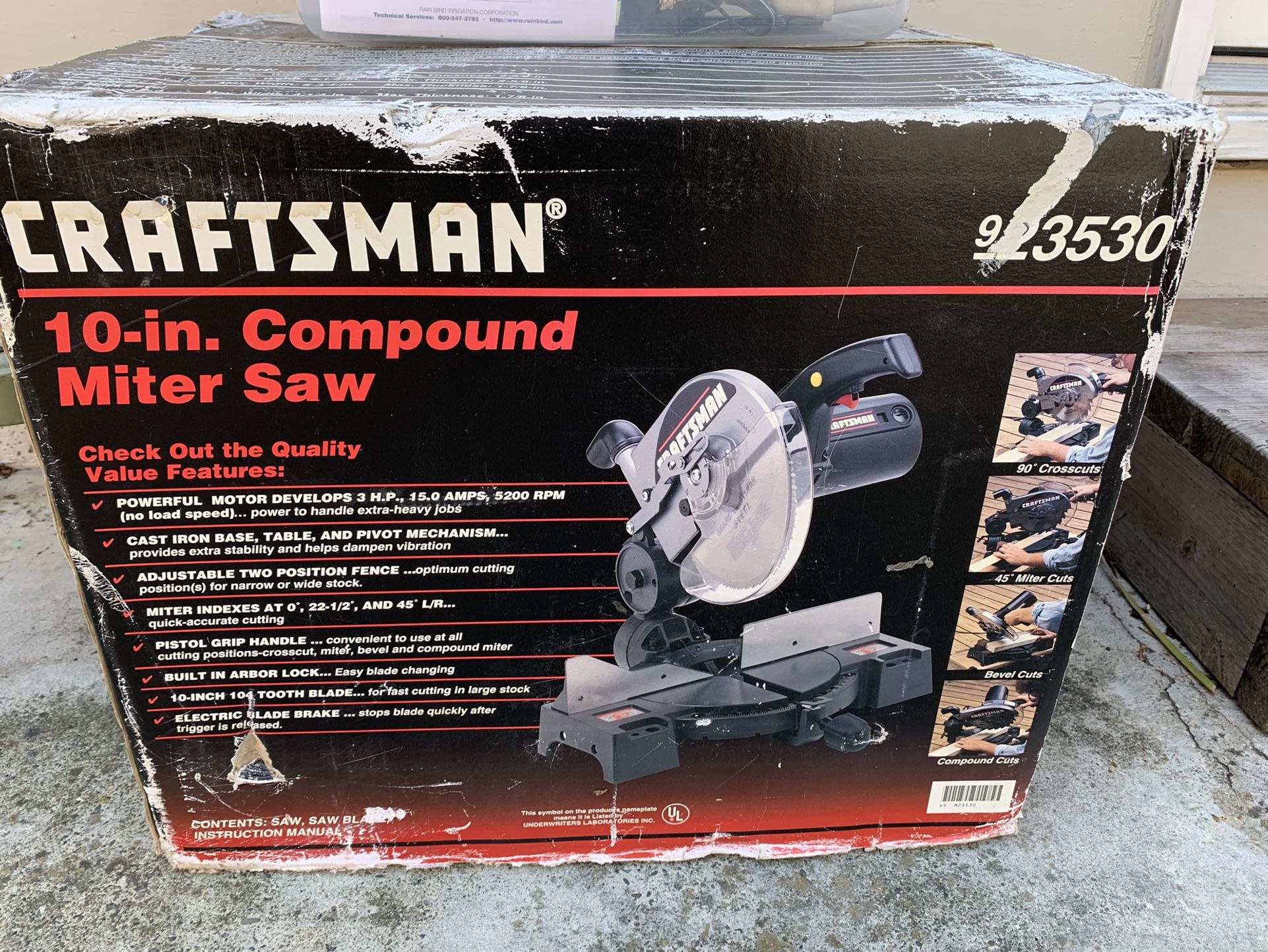 Craftsman 10” Compound Miter Saw