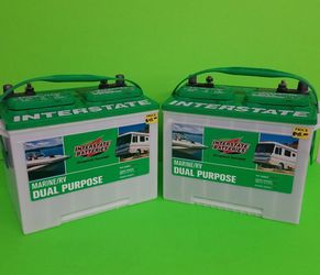 Marine & RV Batteries $45 w/exchange