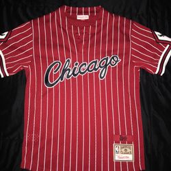 Mitchell & Ness Chicago Bulls pinstripe jersey sz Small