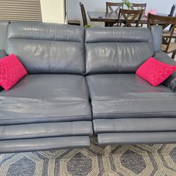 Reclining leather Sofa