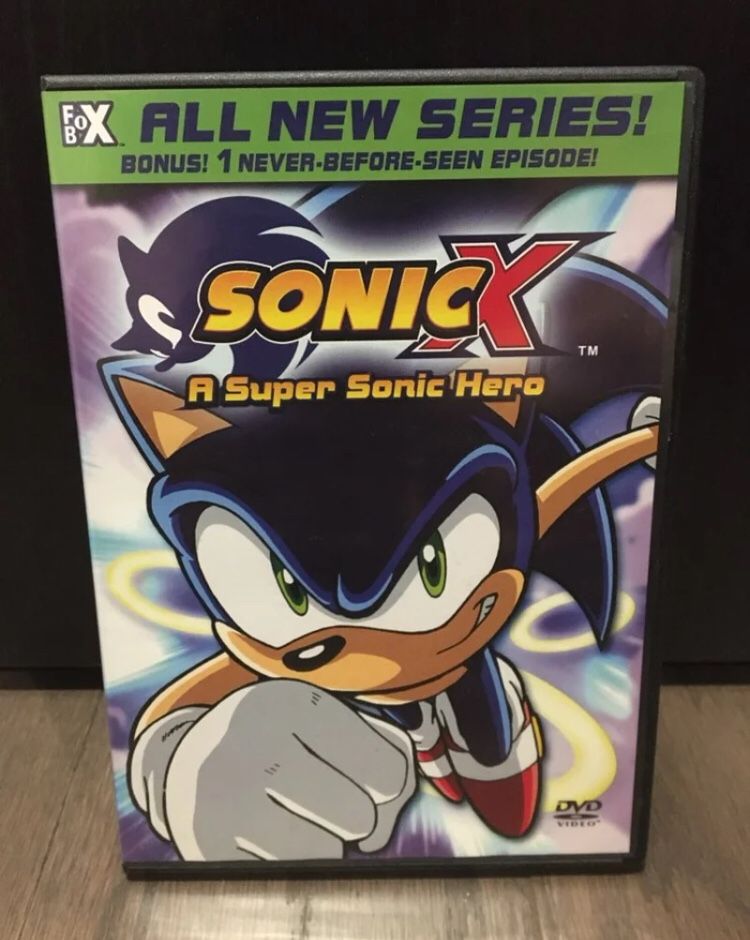 Sonic X A Super Sonic Hero DVD