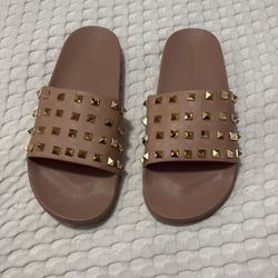 Madden Girl Studded Slides 
