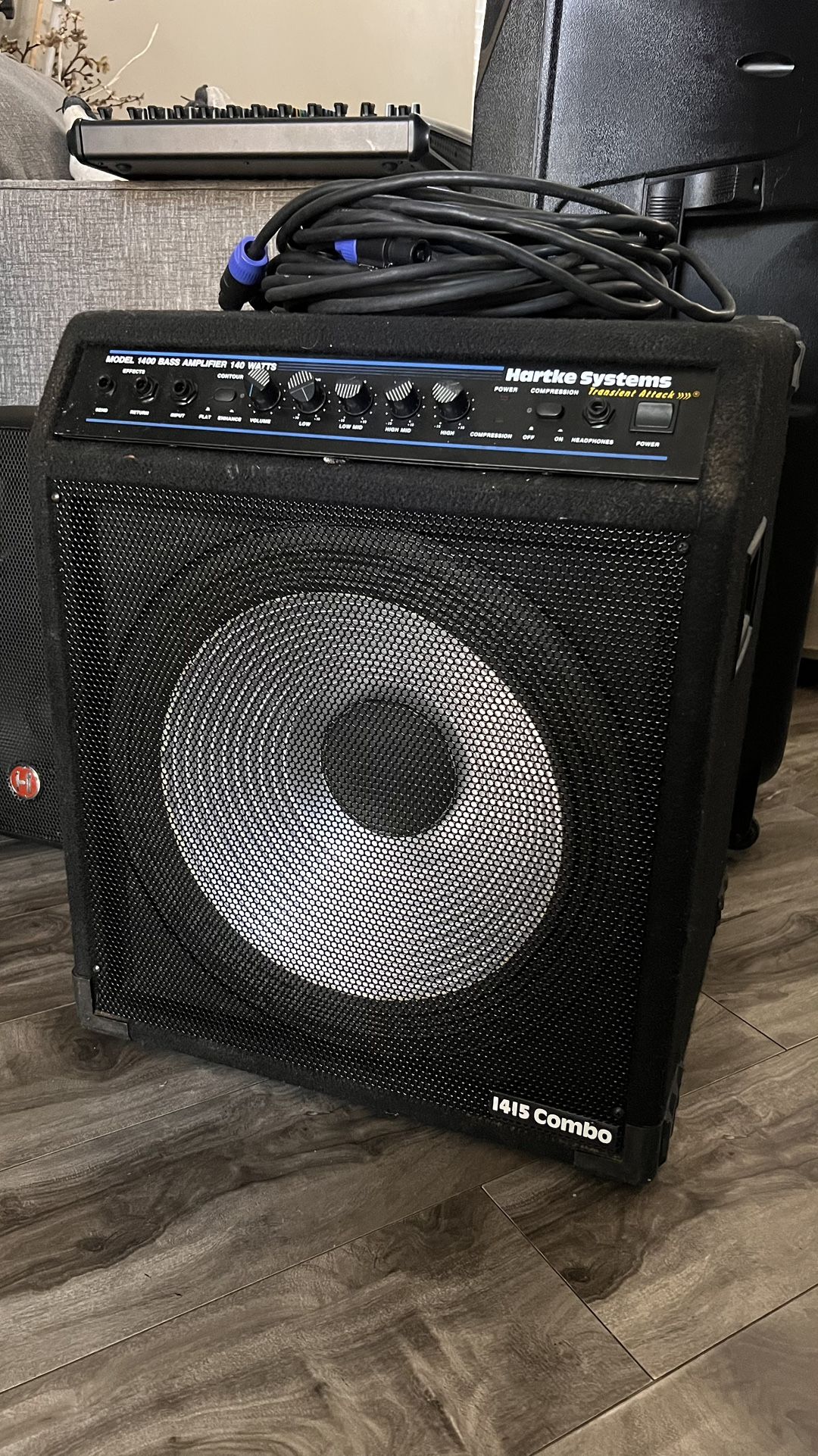 15” Woofer Bass Amplifier