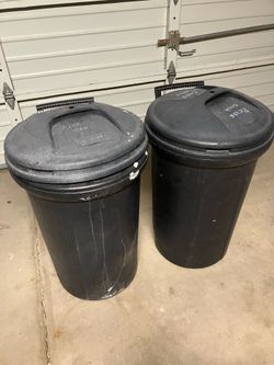 Trash cans