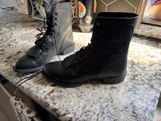 Ariat Heritage Lacer Men's black leather mens 10.5
