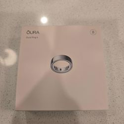 Oura Ring 4 Size 8. Completely Sealed.