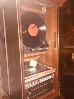 Mid-century Turntable/Record table
