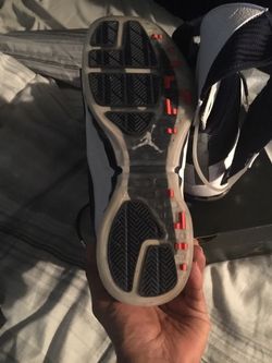 Retro 16 9.5 navy white