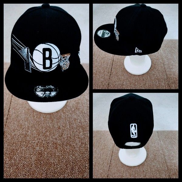 BROOKLYN NETS NBA BASKETBALL 🏀 SNAPBACK HAT. 