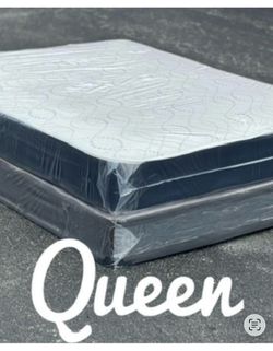 Queen Mattress Set $189 | Brand New