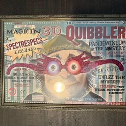 Harry Potter Quibbler Framed Magazine Cover