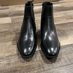 ALDO AMUR MEN ANKLE BOOTS SIZE 10.5 LEATHER 