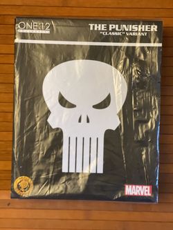 Mezco One:12 Collective The Punisher CLASSIC Variant Marvel Exclusive Figure Rare