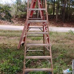 10 Foot And 8 Foot Werner Step Ladders
