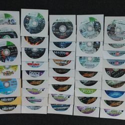 Untested Loose Xbox 360 Games