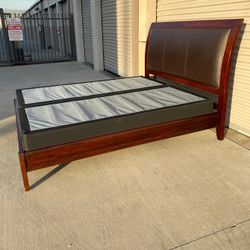 Cal King Bed Frame With Box Spring 