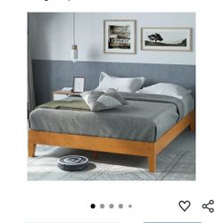 Solid Queen Bedframe Holds Up To 700lbs