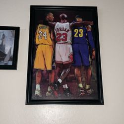 Bryant/jordan/james Picture Wall Decor 