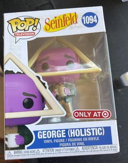 Funko POP! TV: Seinfeld - Holistic George with Purple Face (Target Exclusive)