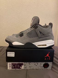 Air Jordan 4 “Cool Grey” Size 12 *No Laces*