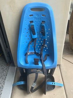 Thule YEPP Baby Toddle Bike Seat attachment blue great condition