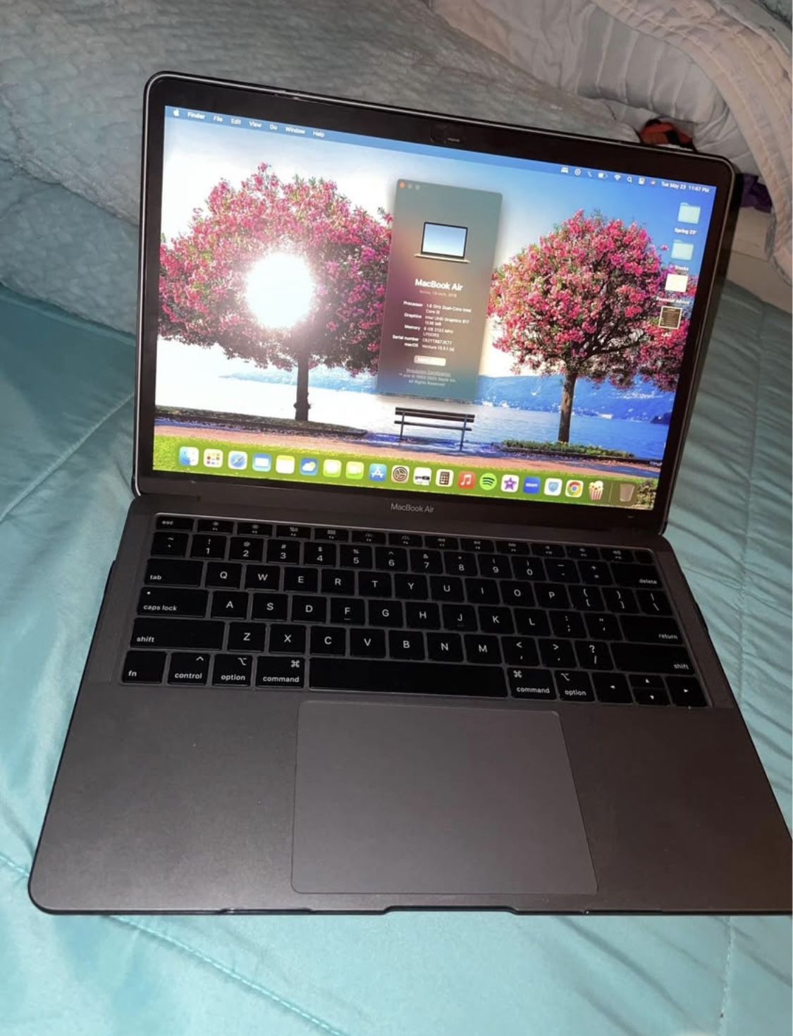 MacBook Air 2018 – 13”, 128GB SSD