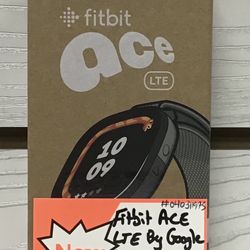 Fitbit ACE LTE By Google Kids Smartwatch W/ Call, Text & GPS Brand New 