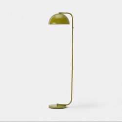 Room Essentials Green Metal Floor Lamp
