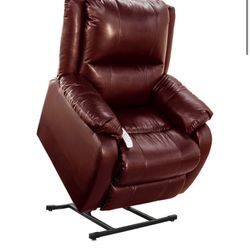Remote Control, Electric Leather  Lift Chair That Also Reclines $195