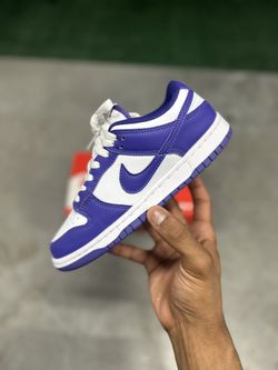 Youth 5, Woman’s 6.5 - “Court Purple” Nike Dunk Low’s 👿