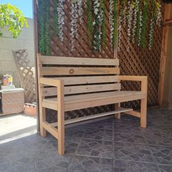 Handmade Garden Bench