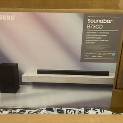 Samsung HW-B73CD 5.1ch Soundbar Home Theater System | Dolby Audio & DTS Virtual:X | Wireless Subwoofer  | Adaptive Sound