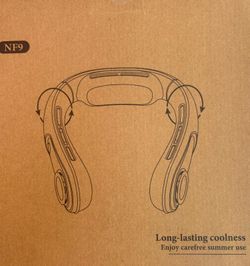 NF9 Neck Fan Wearable Cooling Fan