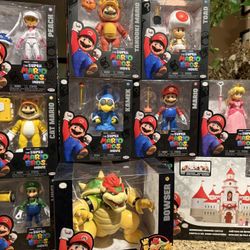 SUPER MARIO BROS MOVIE Toy Figures 