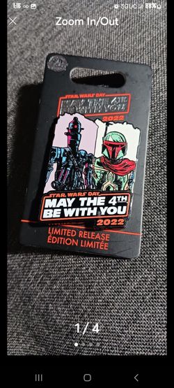 Disney Pins Star Wars May the 4th 2022 Bobafett