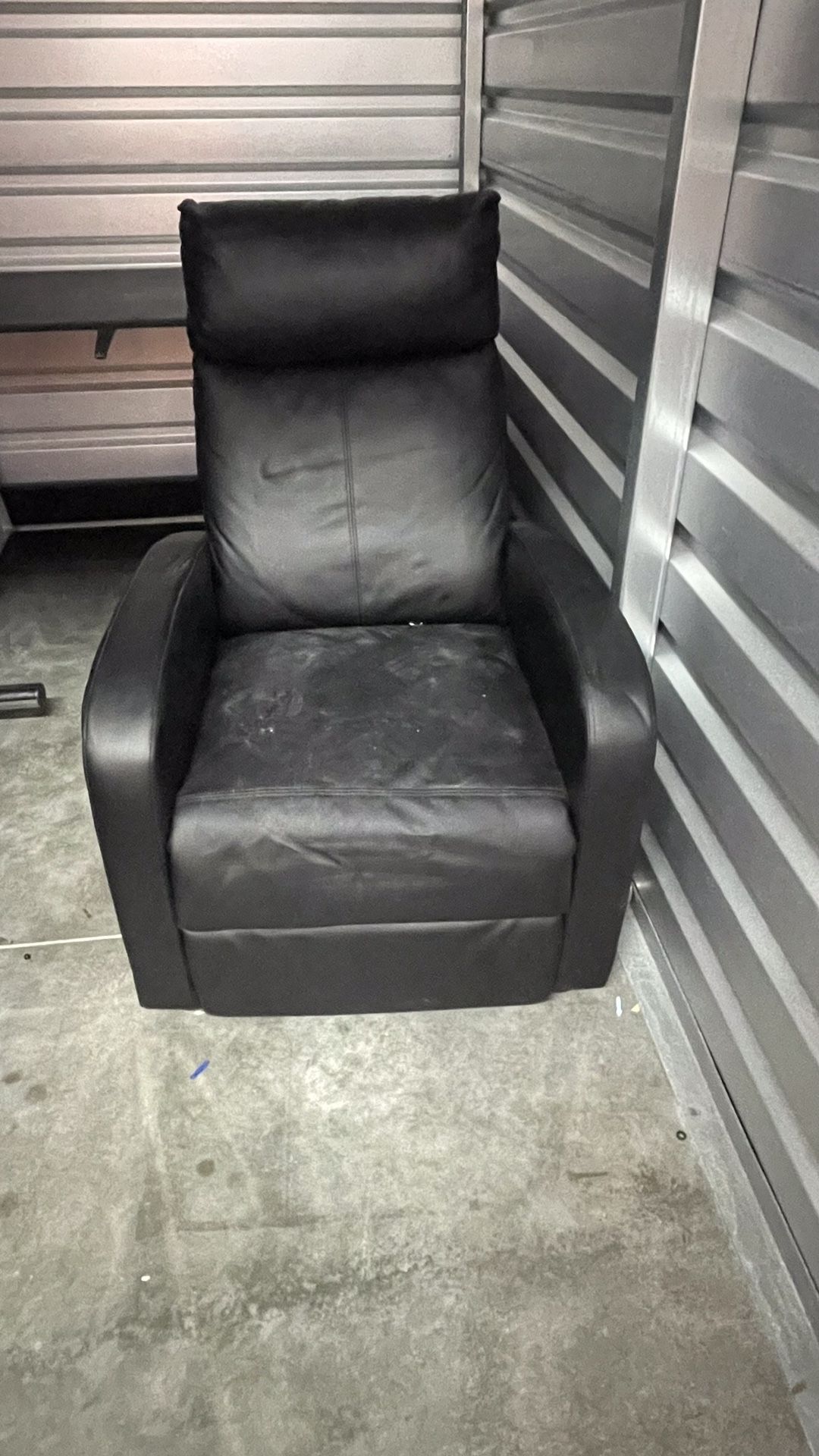 Black Recliner Chair