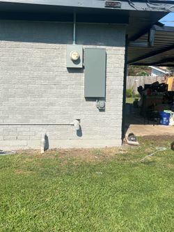 Generator plugs , lights , Breaker panels,