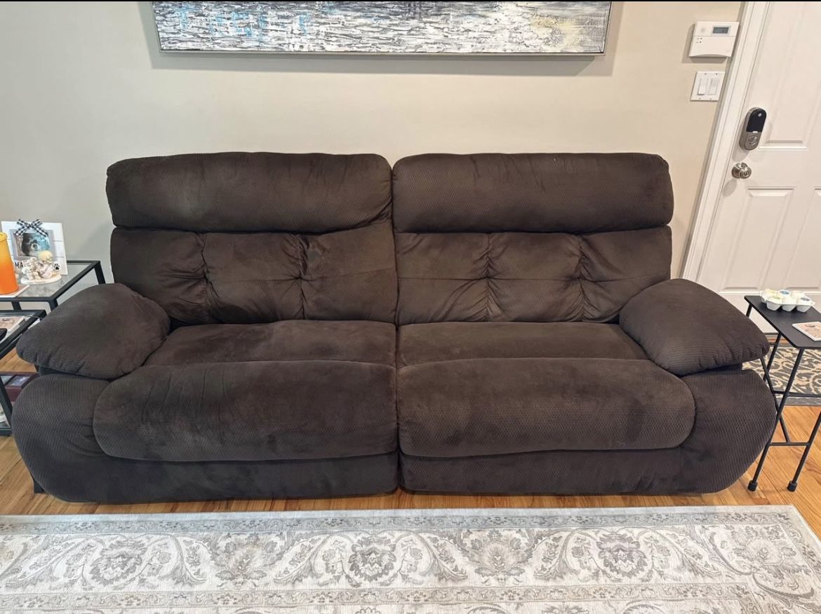 Ashley Couch Electric Recliner