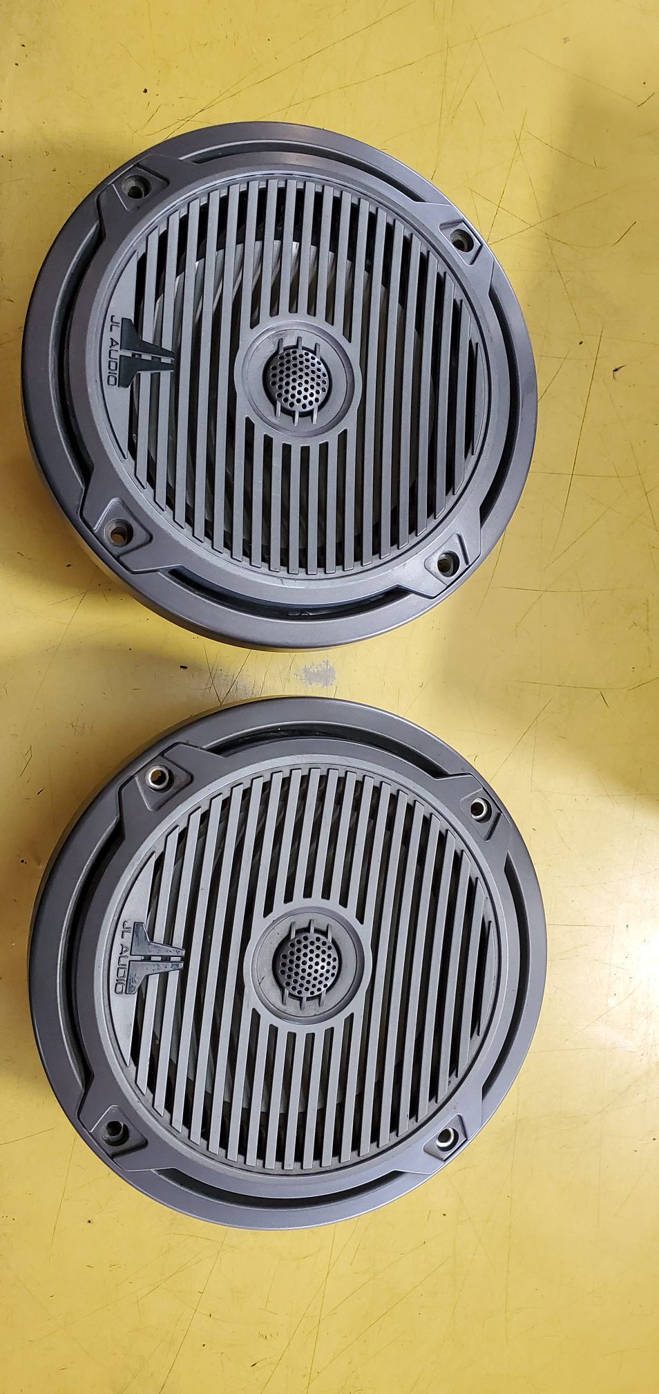 2 jl mx650 6.5 inch marine speakers