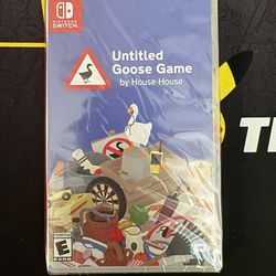 Untitled Goose Game Nintendo Switch Brand New