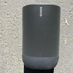 Black Sonos Move 