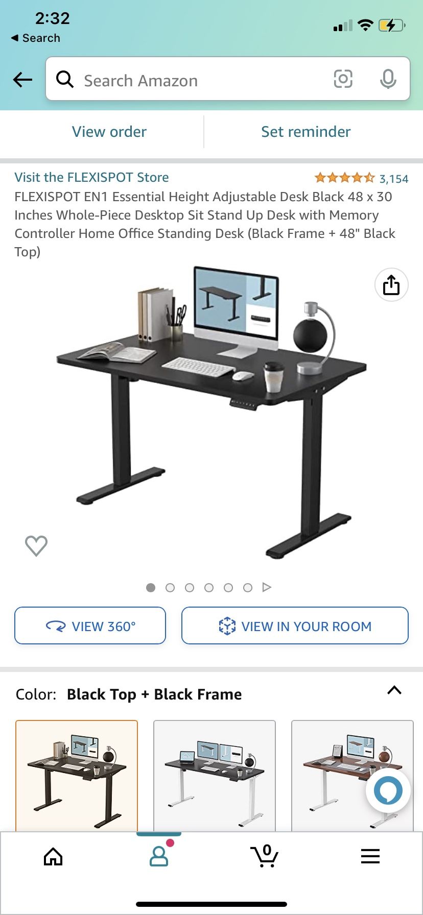 FlexiSpot Adjustable Standing Desk