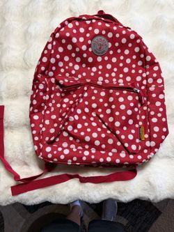 Olympia USA Red Polka Dot Backpack