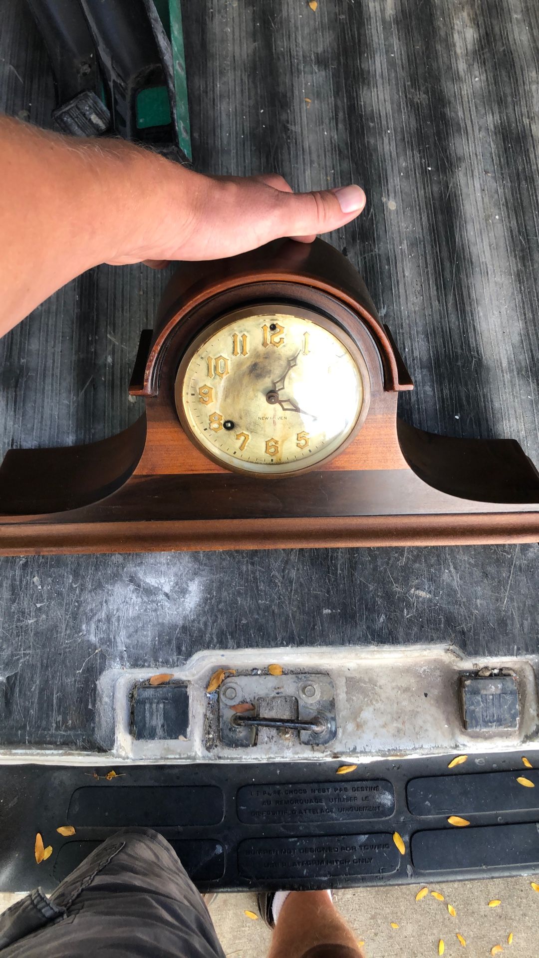 Antique New Haven Clock 