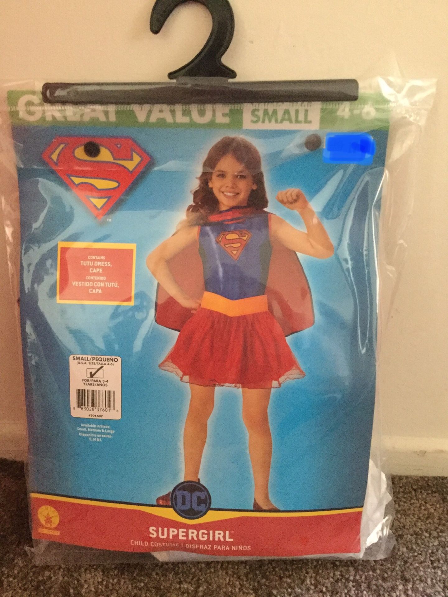 Child’s SuperGirl Costume