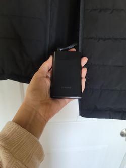 Black Vest Jacket With Battery 